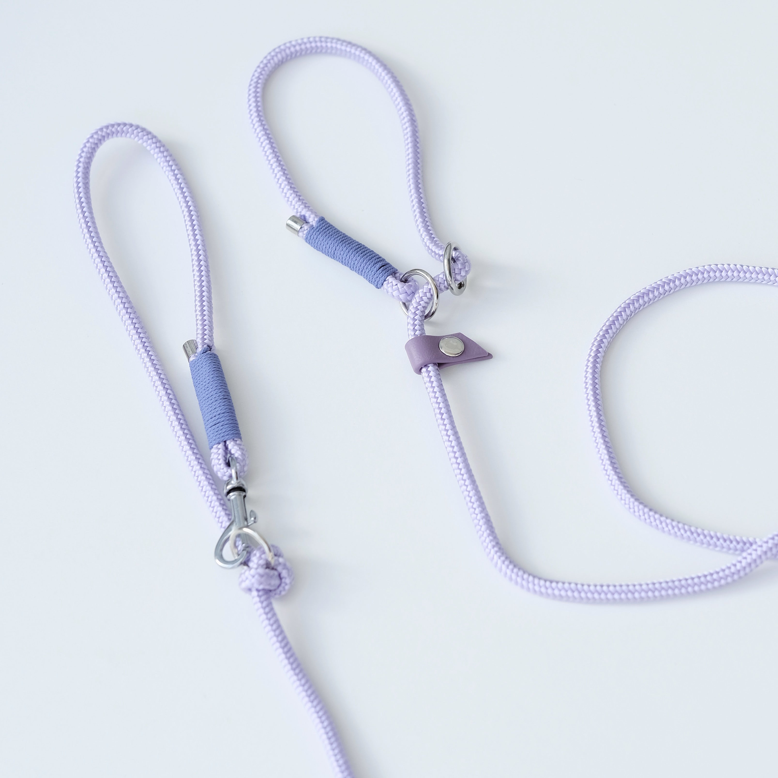 Slip-lead leash Lavander 6mm