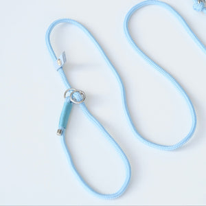Slip-lead leash Baby Blue 6mm