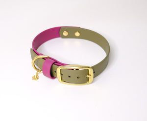 Collar "Mille" Olive & wine