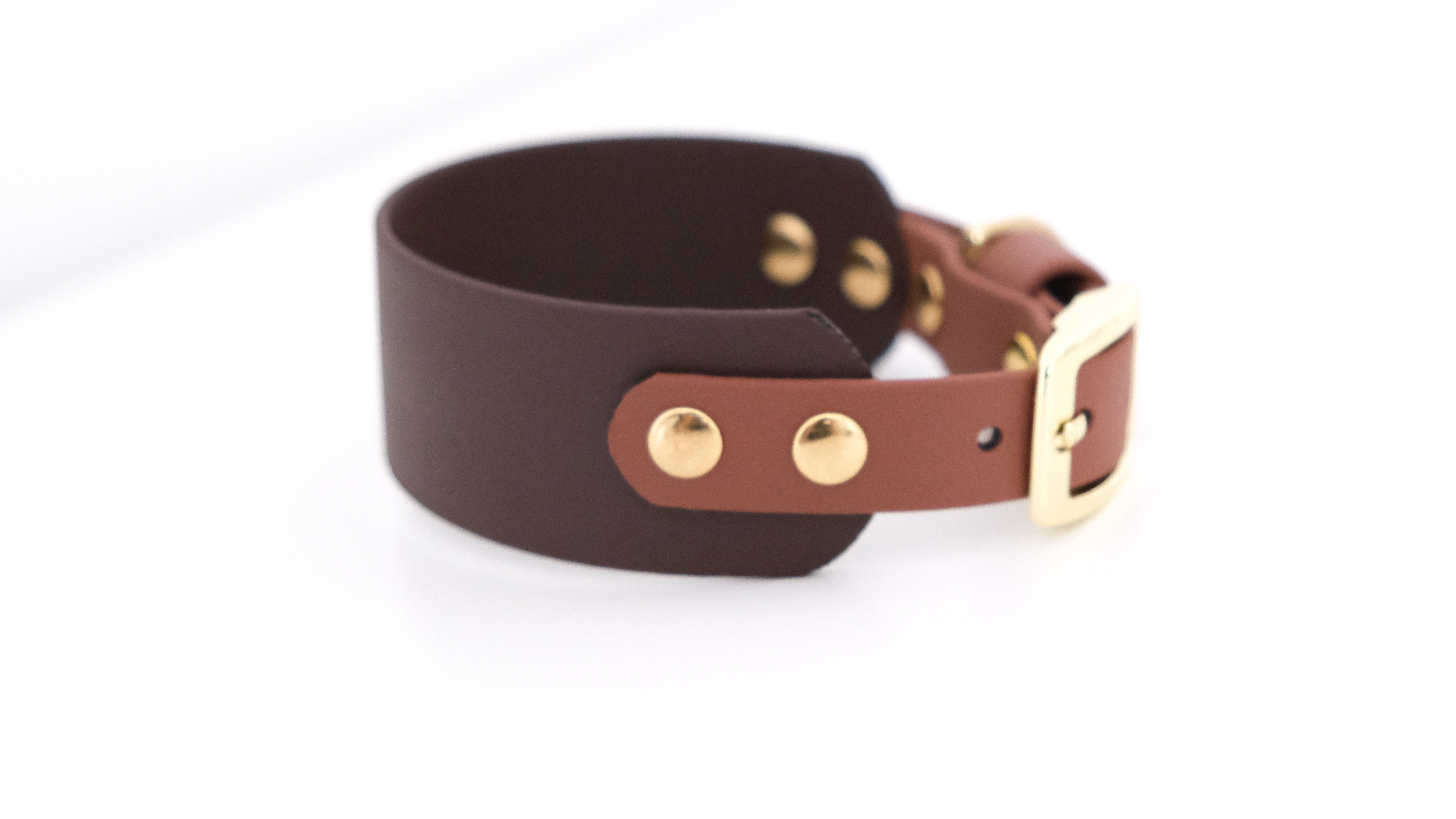 Collar "Eskimo" Chocolate & caramel