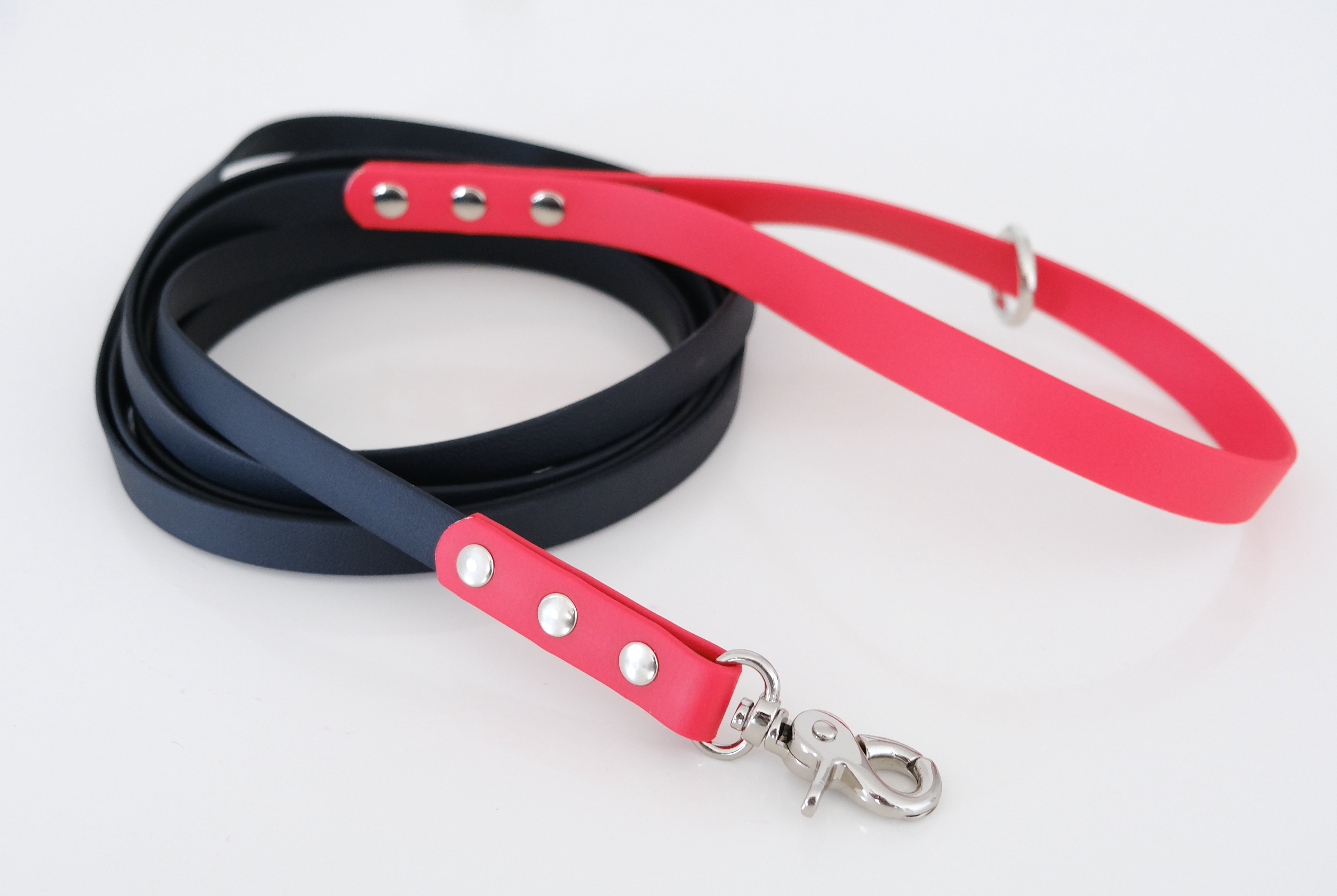 Leash 19 mm Black & Red