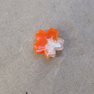 Epoxy name tag base "Orange sakura"
