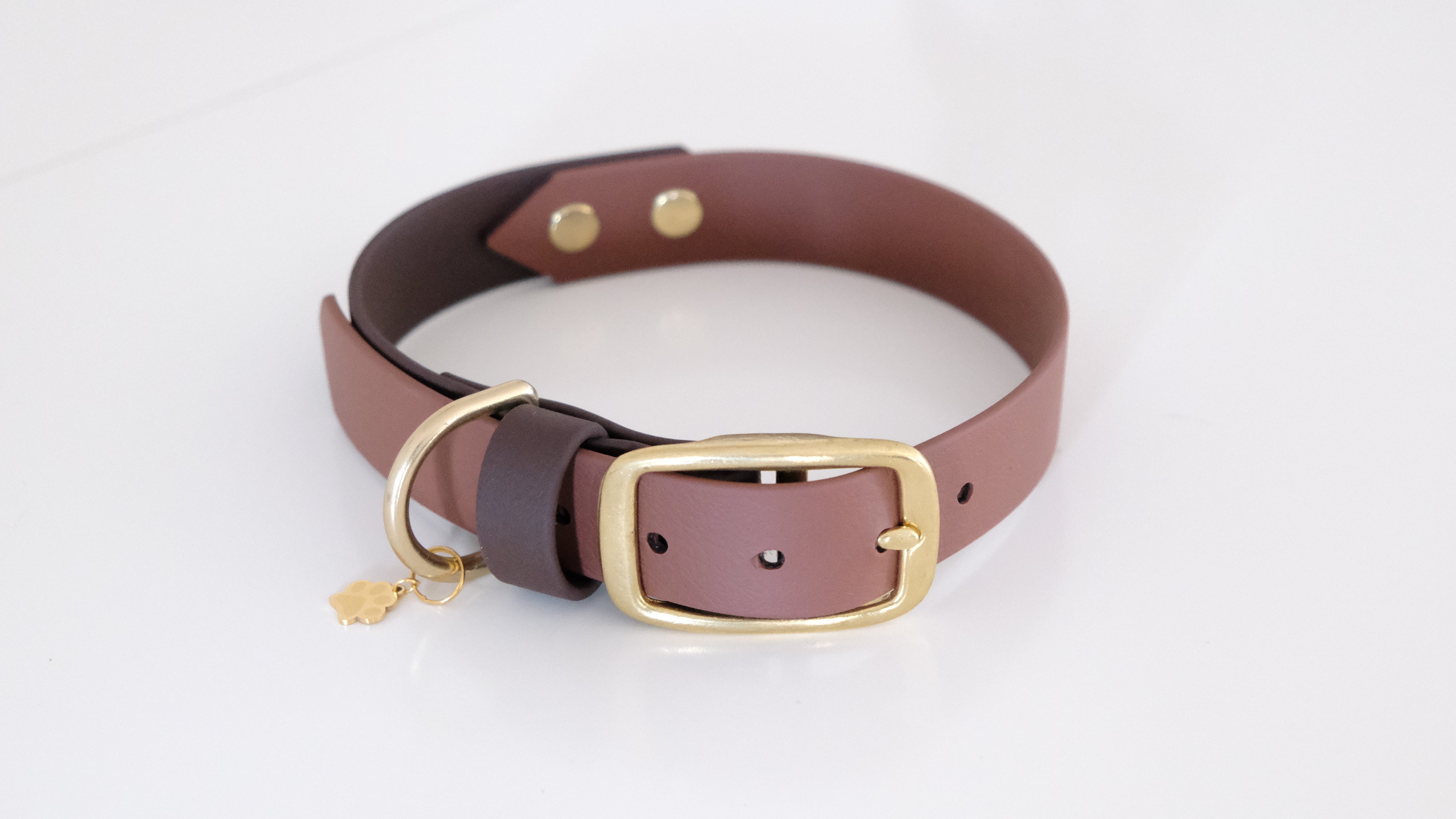 Collar "Mille" Caramel & chocolate