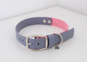 Collar "Mille" Pink & grey