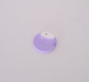 Epoxy name tag base "Purple stone"